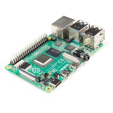 Load image into Gallery viewer, Raspberry Pi 4 Model B, 4GB SDRAM, Quad Core 64-Bit Computer with Bluetooth, WiFi, USB 3.0, PoE Enabled