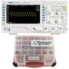 Load image into Gallery viewer, Rigol DS1102Z-E (100 Mhz, 2 Channel, 1GSa/S Sampling Rate) & Electronic Components Hobby Pak