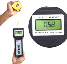 Load image into Gallery viewer, Electronic Digital Force Gauge with 20kg Range and 0.01kg Resolution (FG-20KG)