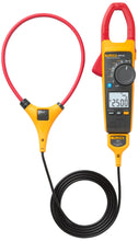 Load image into Gallery viewer, Fluke True-RMS AC/DC Clamp Meter with 18-inch iFlex for Industrial/Commercial Electricians, VFD Low Pass Filter For Accurate Measurements, Inrush Measurements, Bluetooth Connectivity for Remote Measurements (376 FC)