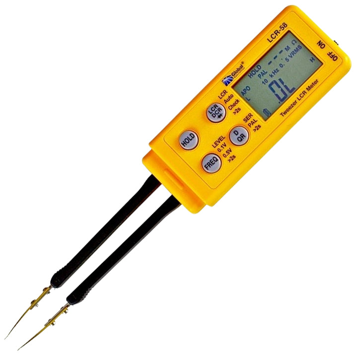 LCR Research Pro1 LCR-Meter – Mit Präzisen Prüfspitzen, ESR-Messung, SMD-Test, Made In Canada