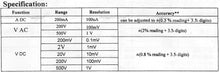 Load image into Gallery viewer, 3½ Digit Backlit LCD Panel Meter - Isolated or Common Ground (5VDC or 9VDC)