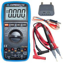 Load image into Gallery viewer, V79 Backlit Auto Ranging True RMS Digital Multimeter with Thermometer