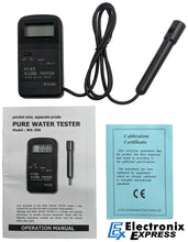 Load image into Gallery viewer, Digital Water Quality Tester, 0 to 1,999µS Range, 3½-Digit LCD Display, Pocket Size, Tests Water Purity / Filter Effectiveness (WA-300)