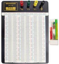 Load image into Gallery viewer, Premium Solderless Breadboard, 2,390 Contact Points, Includes 140 Piece Jumper Wire Kit