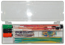 Load image into Gallery viewer, Solderless Breadboard, 1,660 Contact Points and 3 Binding Posts, Includes 140 Piece Wire Kit, 8.7" x 5.9"