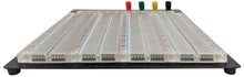 Load image into Gallery viewer, Premium Solderless Clear Breadboard with 3,220 Tie Points, 4 Binding Posts, 10.2" x 9.4"