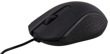 Load image into Gallery viewer, Ambidextrous USB Optical Mouse with 3 Buttons & Scroll Wheel (Black Color)