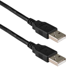 Load image into Gallery viewer, 6 Foot USB 2.0 Type A Male to Type A Male Cable (M to M)