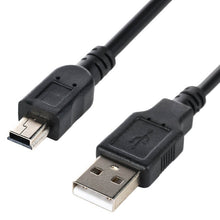 Load image into Gallery viewer, 6 Foot USB Type A Male to Mini B USB Cable