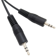 Load image into Gallery viewer, 6 Foot 3.5mm Stereo Male to Male Cable, 1/8" TRS Auxiliary Stereo Jack AUX Cord - Connect your Smartphone, Tablet or MP3 Player to Car