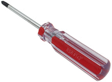 Load image into Gallery viewer, #1 Phillips Screwdriver – 3" Shaft, 6" Overall Length, Magnetized Tip, Cellulose Acetate Handle
