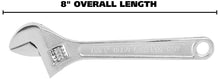 Load image into Gallery viewer, GreatNeck 8-Inch Adjustable Wrench (AW8C)