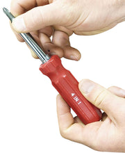 Load image into Gallery viewer, 4-in-1 Quick Change Screwdriver #1 and #2 Phillips, 3/16 and 5/16 Slotted