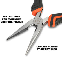 Load image into Gallery viewer, GreatNeck 6½-inch Long Nose Pliers (LN65C)