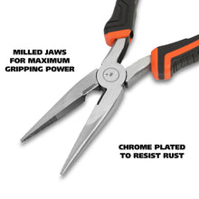 Load image into Gallery viewer, GreatNeck 8" Long Nose Pliers (LN8C)