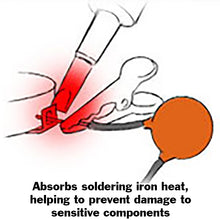 Load image into Gallery viewer, Heat Sink Soldering Aid - Absorbs and Dissipates Heat