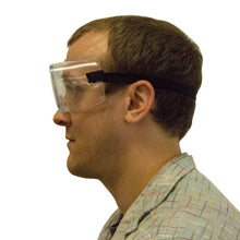 Load image into Gallery viewer, 5 Pack Clear Safety Goggles with Adjustable Strap, Meets ANSI Z87+ Standards