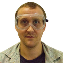 Load image into Gallery viewer, 5 Pack Clear Safety Goggles with Adjustable Strap, Meets ANSI Z87+ Standards