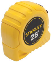 Load image into Gallery viewer, Stanley 25 Foot Tape Measure, 1" Width, Tru-Zero End Hook (30-455)