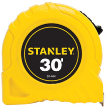 Load image into Gallery viewer, Stanley 30 Foot Tape Measure, 1" Width, Tru-Zero End Hook (30-464)