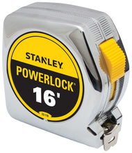Load image into Gallery viewer, Stanley 16 Foot PowerLock Professional Tape Measure, 3/4" Width (33-116)