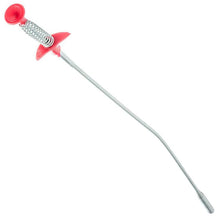 Load image into Gallery viewer, 24" flexible claw long and narrow reach pick-up tool | Great for finding objects that have fallen into inconvenient places | Spring loaded, 4-prong steel retrieval claw | Finger grip plunger opens and closes claws | Flexible body helps to reach into difficult areas