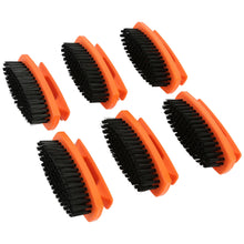 Load image into Gallery viewer, GreatNeck 6 Pack Fingernail Brushes, Orange Hard Bristle Nail Brushes | Professional Quality, Ideal for Mechanics and Gardeners, Men and Women | Convenient Handle for Deep Nail Cleaning (19025)
