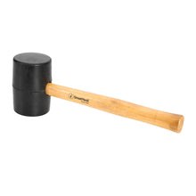 Load image into Gallery viewer, GreatNeck 32 Oz Rubber Mallet Hammer for Construction, Woodworking, Automotive, Heavy Duty Double Faced Mallet Features Polished Hardwood Handle, Dual Sided Non-Marring Rubber Head (RM32)