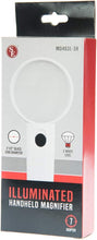 Load image into Gallery viewer, 2.5" Diameter Handheld Illuminated Magnifying Glass with 2 LEDs, 3X Magnification Power