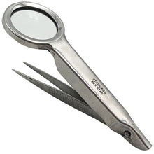 Load image into Gallery viewer, SE 4.5x Tweezers with Magnifier (MC46)