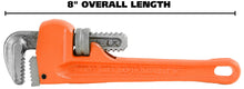 Load image into Gallery viewer, GreatNeck 8" Pipe Wrench (PW8)