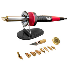Load image into Gallery viewer, Weller 15 Piece Woodburning Kit with 25W Iron and Assorted Tips (WLIWBK2512A)