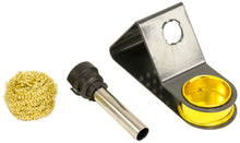 Load image into Gallery viewer, Sturdy Soldering Iron Stand with Built-in Brass Tip Cleaner