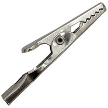 Load image into Gallery viewer, 2-inch Alligator Clip with 3/8" Jaw Opening, Accepts 4mm Banana Plug or Crimp / Solder