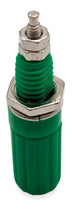 Load image into Gallery viewer, 2 Pack Green 5-Way Binding Posts, Insulated, Accepts Banana Plug or Spade Lug