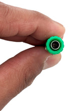 Load image into Gallery viewer, Green 5-Way Binding Post, Insulated, Accepts Banana Plug or Spade Lug, 1.77" x 0.44", 4mm