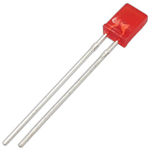 Load image into Gallery viewer, 100 Pack Red Rectangular LEDs, Diffused Lens (5mm x 2mm x 7mm)