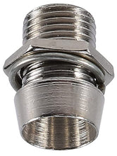 Load image into Gallery viewer, 50 Pack Panel Mount 5mm LED Holder, Bezel Holder for Mount Panel Display Socket Base, Silver Color, Thread Mount Hole Size 8mm