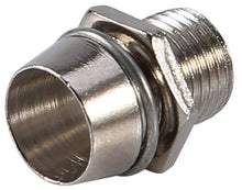 Load image into Gallery viewer, 50 Pack Panel Mount 5mm LED Holder, Bezel Holder for Mount Panel Display Socket Base, Silver Color, Thread Mount Hole Size 8mm