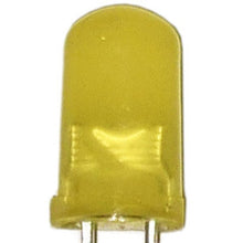 Load image into Gallery viewer, 20 Pack Yellow Diffused Lens LEDs, 5mm Diameter Round Bulb, 2-Pin Light Emitting Diodes (2.0V to 2.4V, 20mA)