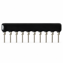Load image into Gallery viewer, Thick Film Resistors 330 Ohms 9 Resistors/10 Pins(SIP) Common Terminal - 10 Pack