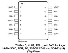 Load image into Gallery viewer, 10 Pack Linear IC J-FET Amplifier 4 Circuit, 14-PDIP