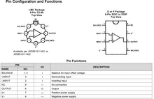 Load image into Gallery viewer, 10 Pack JFET Input Operational Amplifiers, 8 Pin DIP