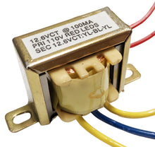 Load image into Gallery viewer, 3 Pack 12.6 VCT 0.1A Power Transformer with Wire Leads and Foot Mount