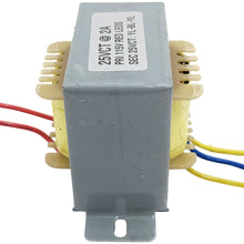 Load image into Gallery viewer, 25VCT @ 2A Power Transformer with Wire Leads and Foot Mount