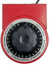 Load image into Gallery viewer, 5 Amp Variable Transformer, 500 VAC Max, 0-130 Volt Output