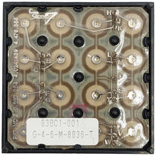 Load image into Gallery viewer, 16 Button (4 x 4 Matrix) Keypad Switch with Blank White Keys, Tactile Feedback, Common Bus Output, Non-Illuminated, 0.01A @ 24VDC (83BC1-001)