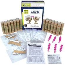 Load image into Gallery viewer, Estes C6-5 Model Rocket Engine Bulk Pack - Includes 24 Engines with Starters, Plugs, and Recovery Wadding (1789)
