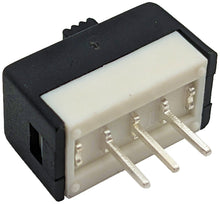 Load image into Gallery viewer, 10 Pack Mini SPDT Slide Switch with PC Leads on 0.1" Center - Ideal for Breadboards